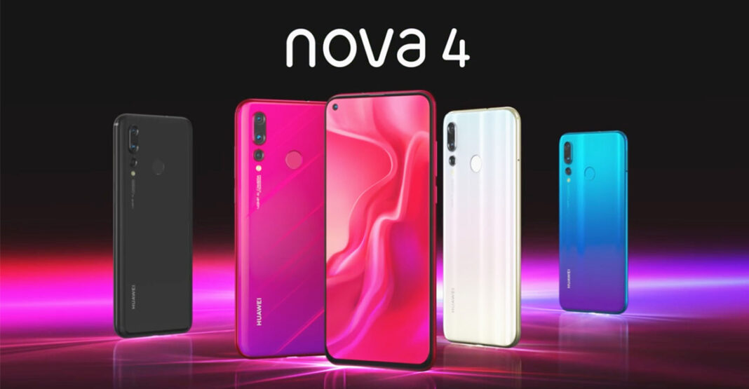 huawei nova 4 màu trắng ngọc trai được cho đặt trước