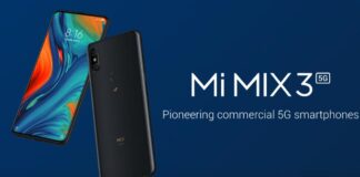 Mi Mix3 5G – Chiếc điện thoại 5G đầu tiên của Xiaomi