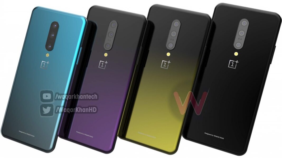 oneplus 7 tiếp tục lộ ảnh render mới