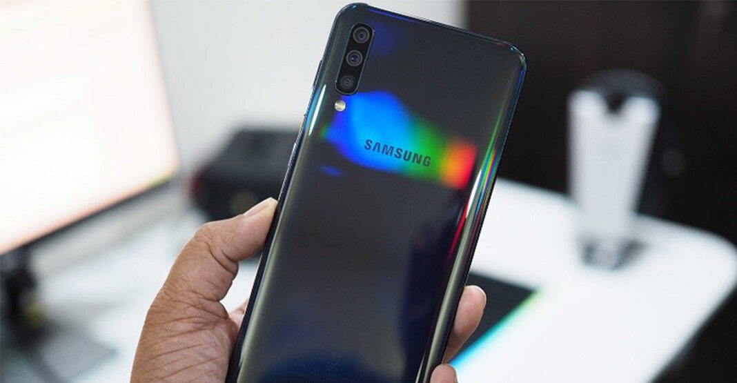 samsung galaxy a70 chuẩn bị được ra mắt