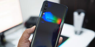 samsung galaxy a70 chuẩn bị được ra mắt