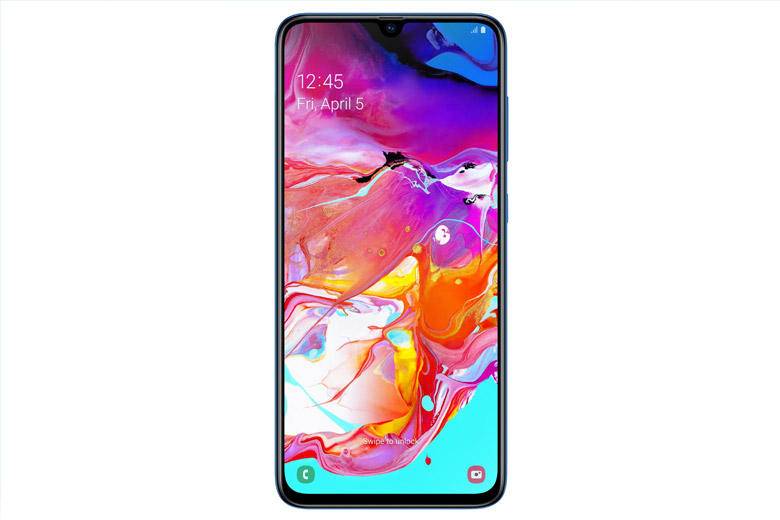 samsung galaxy a70 có màn hình lớn