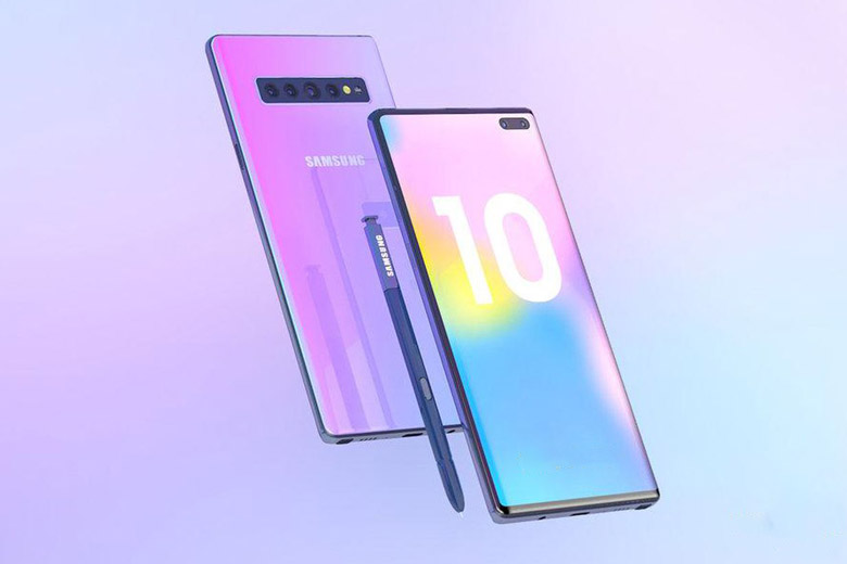 Samsung Galaxy Note 10 sẽ không có phím bấm vật lý