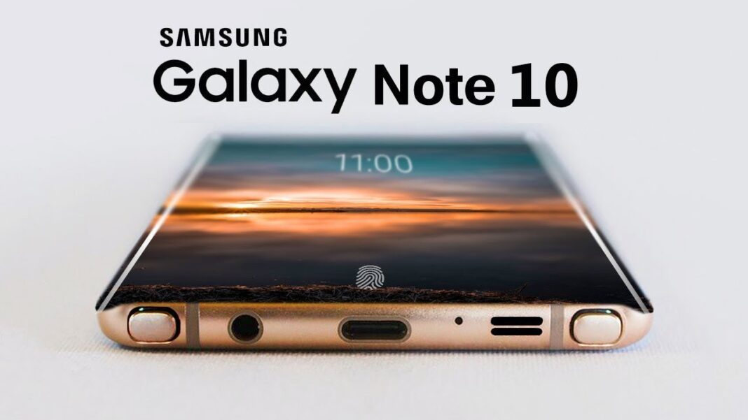 samsung galaxy note 10 sẽ không còn phím vật lý