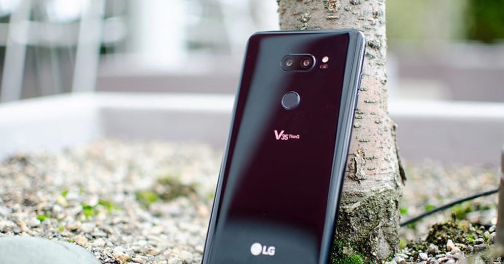 LG V35 ThinQ thiết lập camera kép