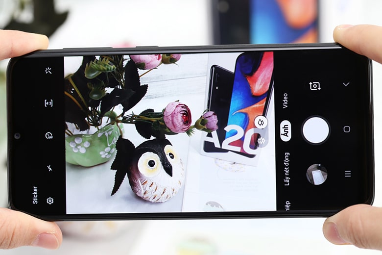 camera Galaxy A20 xoá phông chuyên nghiệp