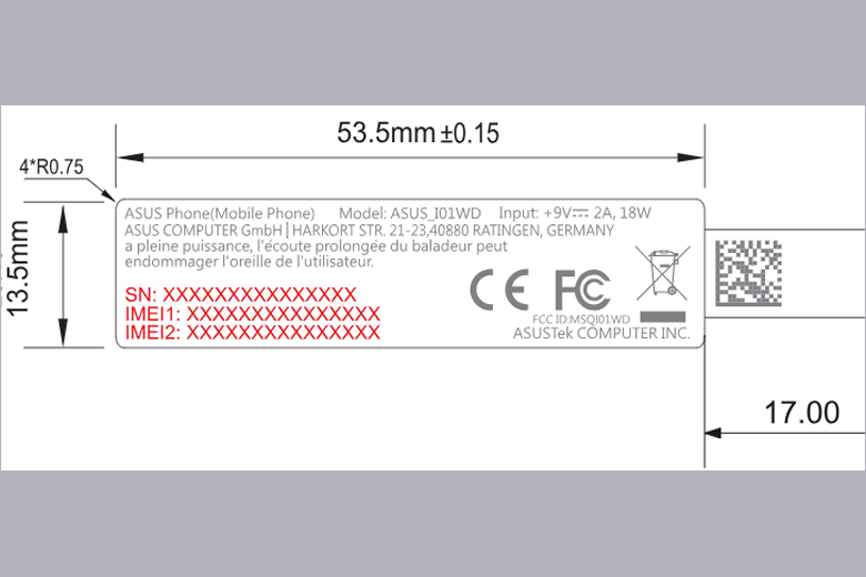 Asus Zenfone 6 đạt chứng nhận FCC