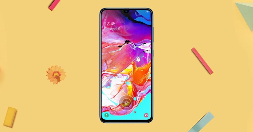 phiên bản màu Galaxy A70