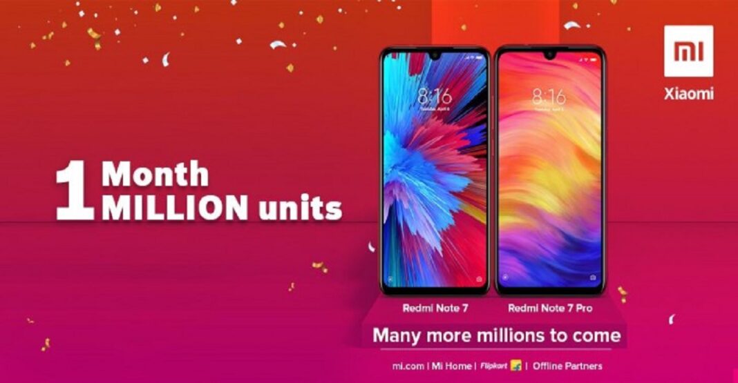 Một triệu chiếc Redmi Note 7 được bán ra trong vòng 1 tháng tại Ấn Độ