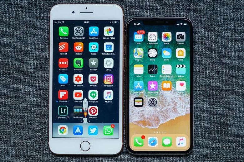 iphone 8 plus và iphone x tại Di Động Việt