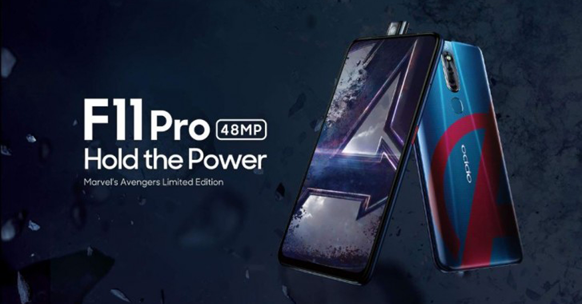 Oppo F11 Pro Avengers Limited Edition được đặt hàng trước tại Ấn Độ
