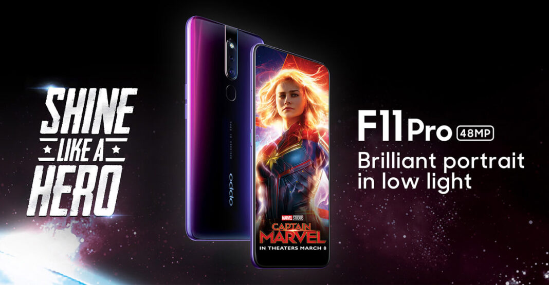 oppo f11 pro marvel edition sắp được bán ra