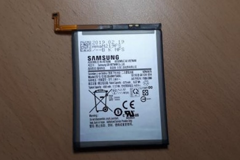 Pin Galaxy Note 10 Pro có số model EB-BN975ABU