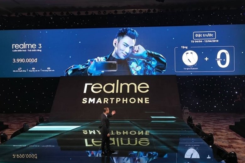 Realme 3 ra mắt tại Việt Nam