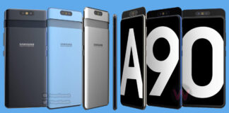 samsung galaxy a90 sẽ có camera pop up xoay