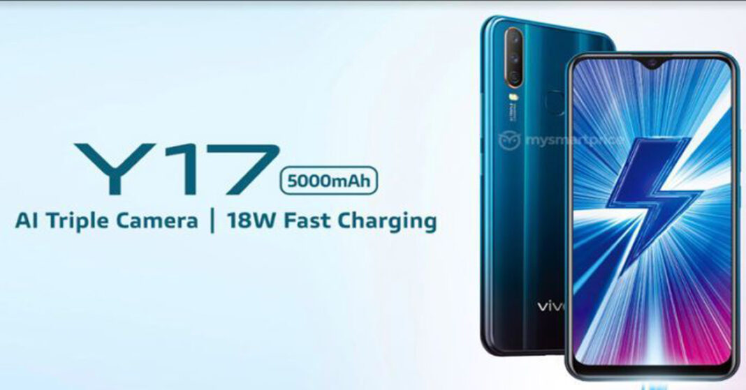 Vivo Y17 ra mắt tại Ấn Độ