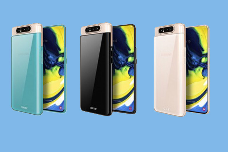 vỏ case flexishield gel của galaxy a80