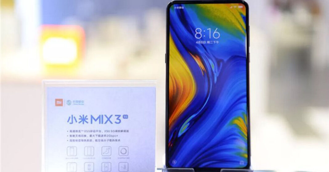 Xiaomi Mi Mix 3 5G phát hành