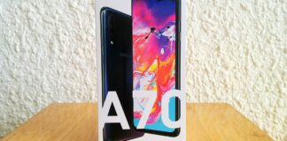 Đập hộp để xem hình ảnh galaxy a70