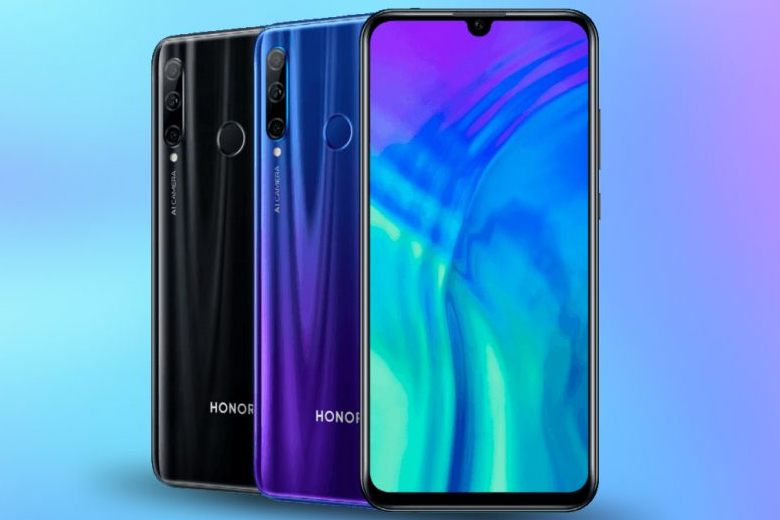 Honor 20 Lite được trang bị bộ ba camera