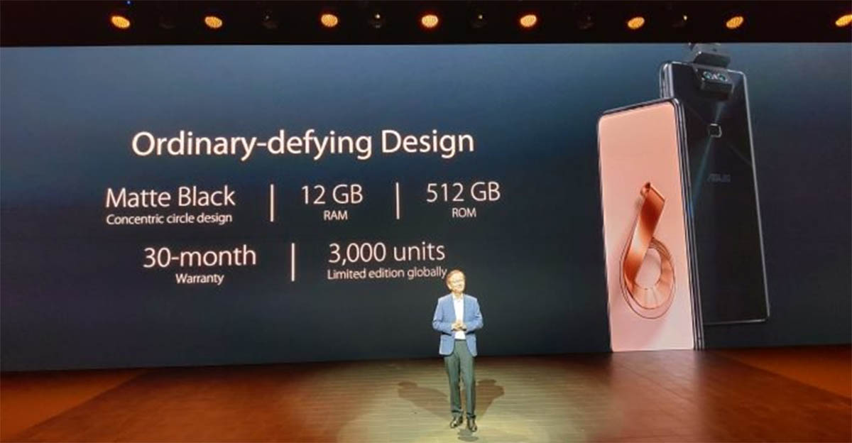 Asus ZenFone 6 Edition 30 xuất hiện với 12GB RAM và 512GB bộ nhớ trong