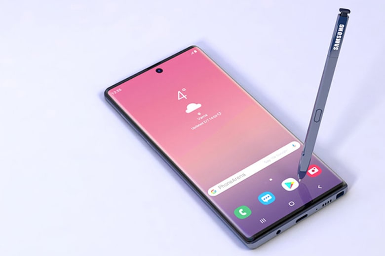 Galaxy Note 10 cùng bút SPen