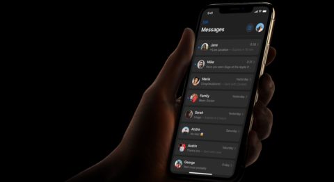 Chế độ tối trên iOS 13 đã lộ diện trong 1 vài ảnh chụp màn hình