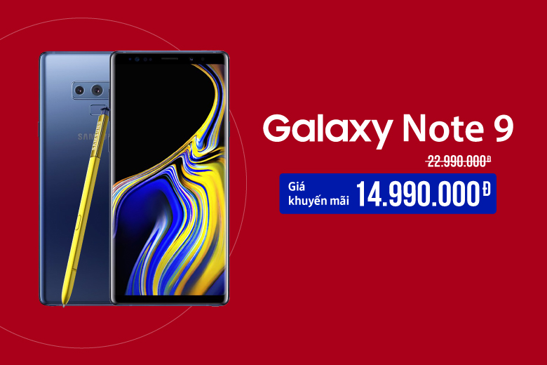 giảm giá Galaxy note 9