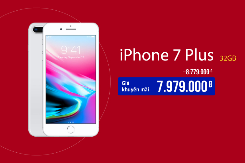 giảm giá iPhone 7 Plus