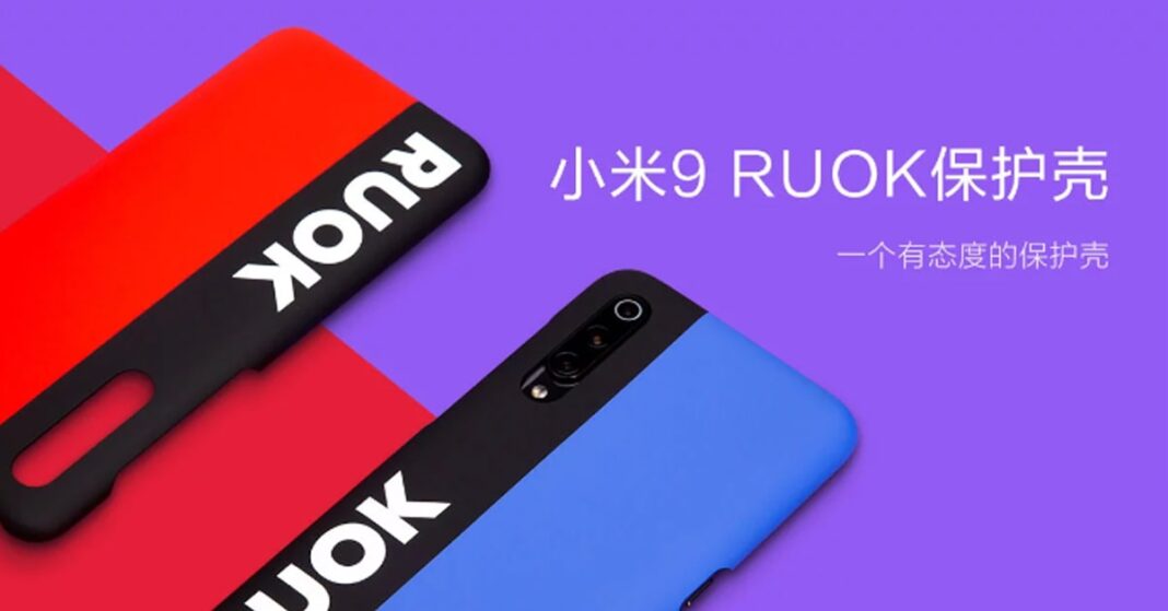 Ốp lưng Xiaomi Mi 9 Ruok được bán ra thị trường