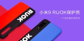 Ốp lưng Xiaomi Mi 9 Ruok được bán ra thị trường