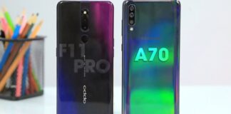 Oppo F11 và Galaxy A70 giảm giá mạnh