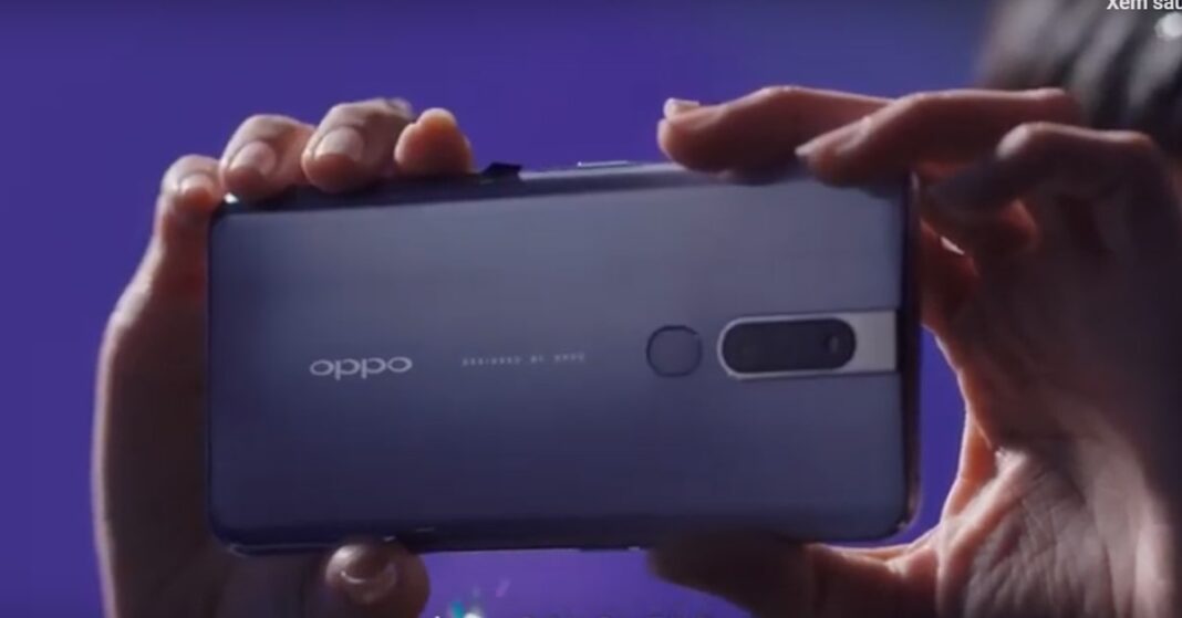 oppo f11 pro xám tinh vân