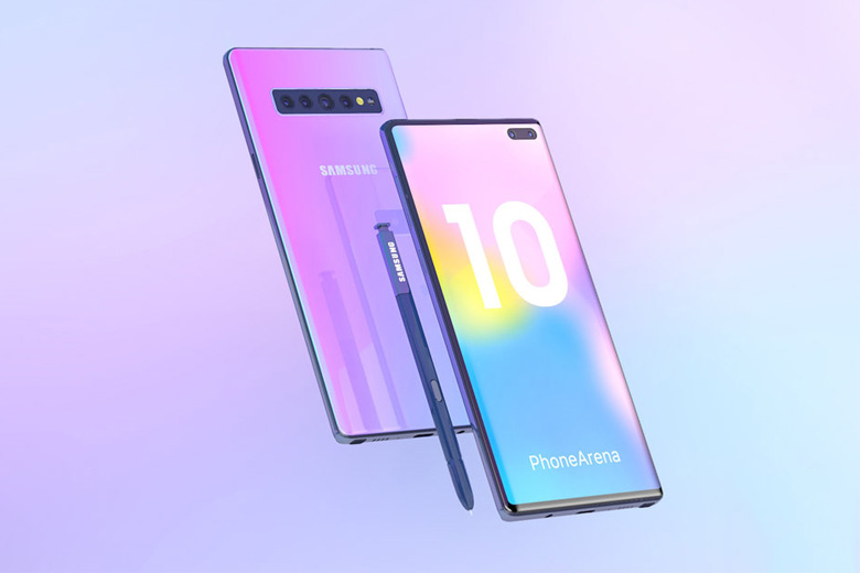 Galaxy Note 10 sẽ có tổng cộng 5 màu