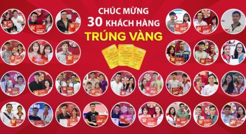 khách trúng vàng