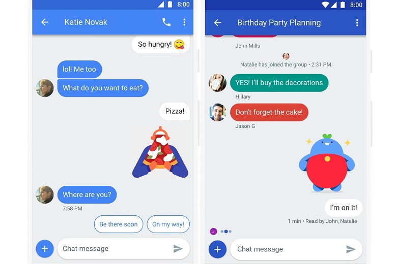 Google Chat đang được thử nghiệm