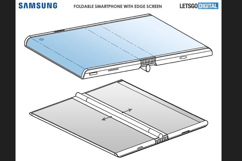 Samsung đã xin bằng sáng chế cho màn hình này vào năm 2017