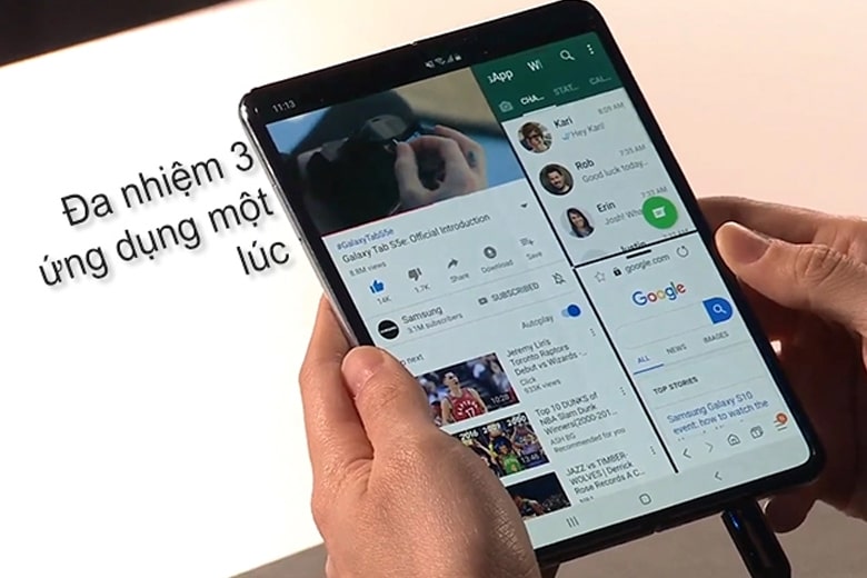 Cấu hình Galaxy Fold khá hiện đại