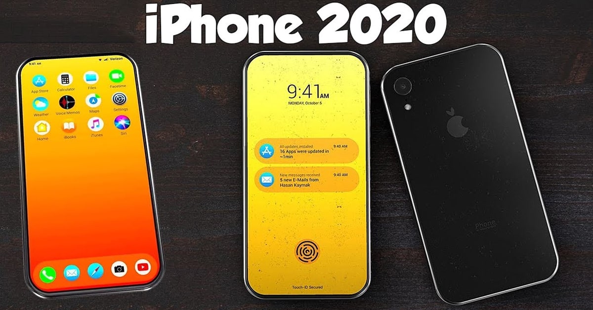 iPhone 2020 sẽ được trang bị màn hình OLED và hỗ trợ 5G