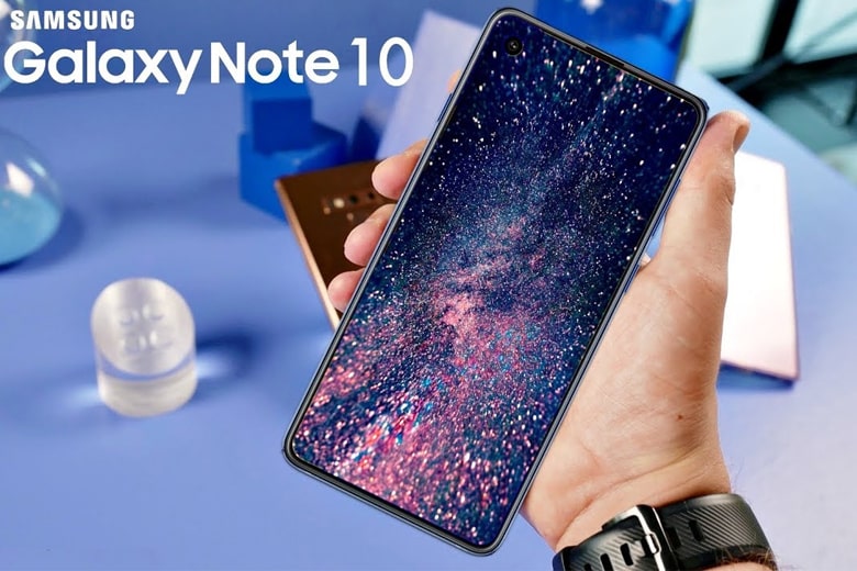 Màn hình Galaxy Note 10 hiện đại