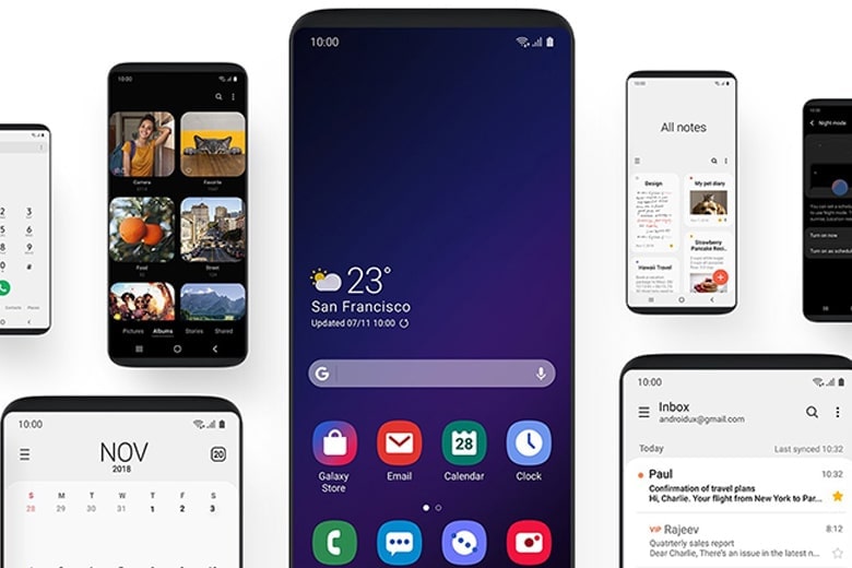 One UI là tên giao diện mới của Samsung