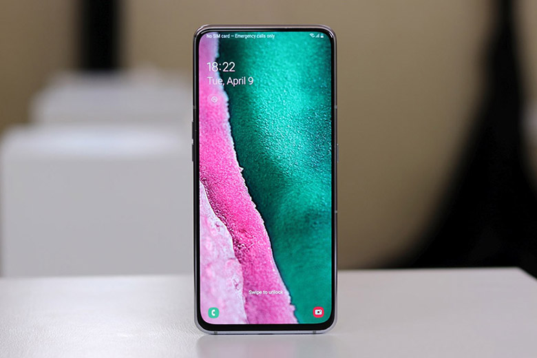 Galaxy A90 được trang bị công nghệ quét vân tay trong màn hình