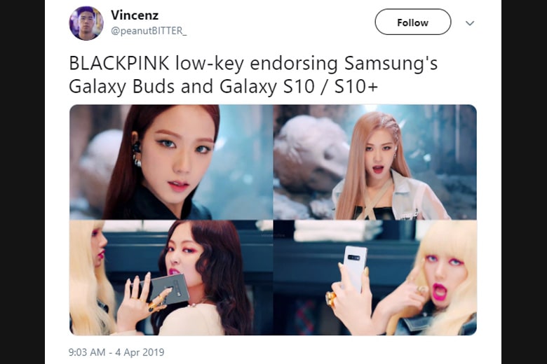 Galaxy A80 BLACKPINK xuất hiện trong video "Kill This Love"