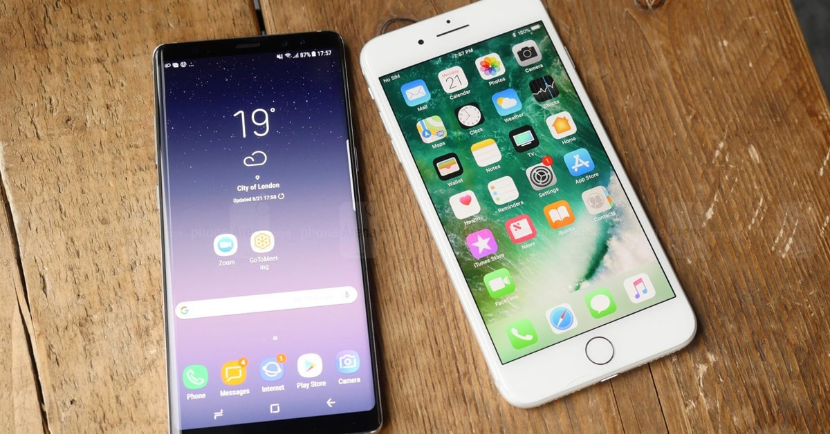 Flagship cũ phân khúc 8 triệu, chọn iPhone 7 Plus hay Galaxy Note 8?