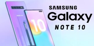 Ngày phát hành Samsung Galaxy Note 10 đã được công bố