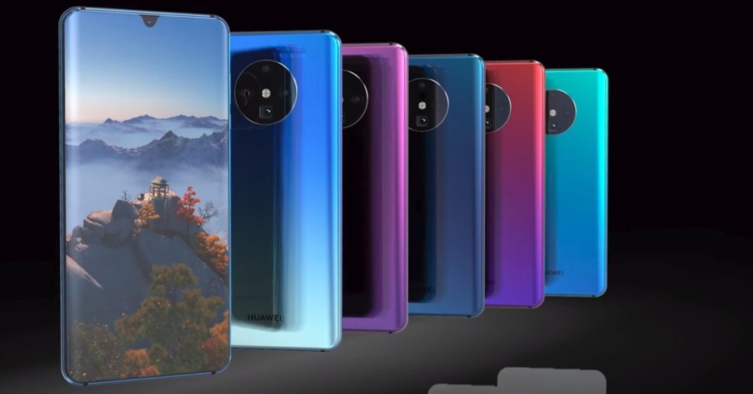 Những hình ảnh về thiết kế của Huawei Mate 30 Pro lộ diện