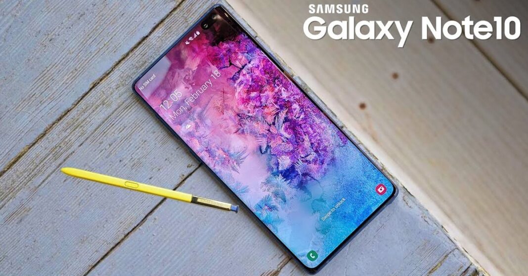 Galaxy Note 10 biến thể màu hồng rò rỉ hình ảnh render