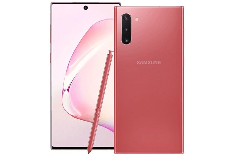 Hình ảnh render của Galaxy Note 10 hồng bị rò rỉ