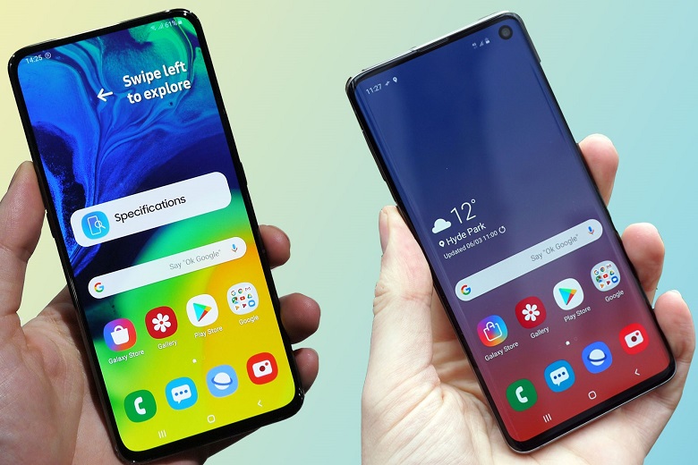 Galaxy A80 và Galaxy S10e