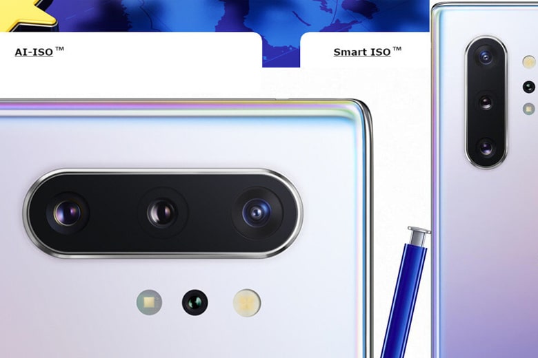 Thông số camera Galaxy Note 10 bị rò rỉ